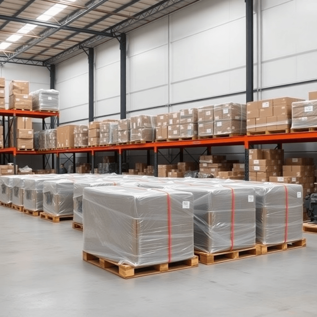 Dispatch Area - Global logistics & export hub