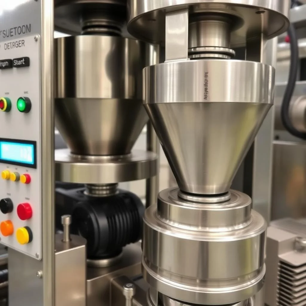 Double cone blender — precision engineering and control