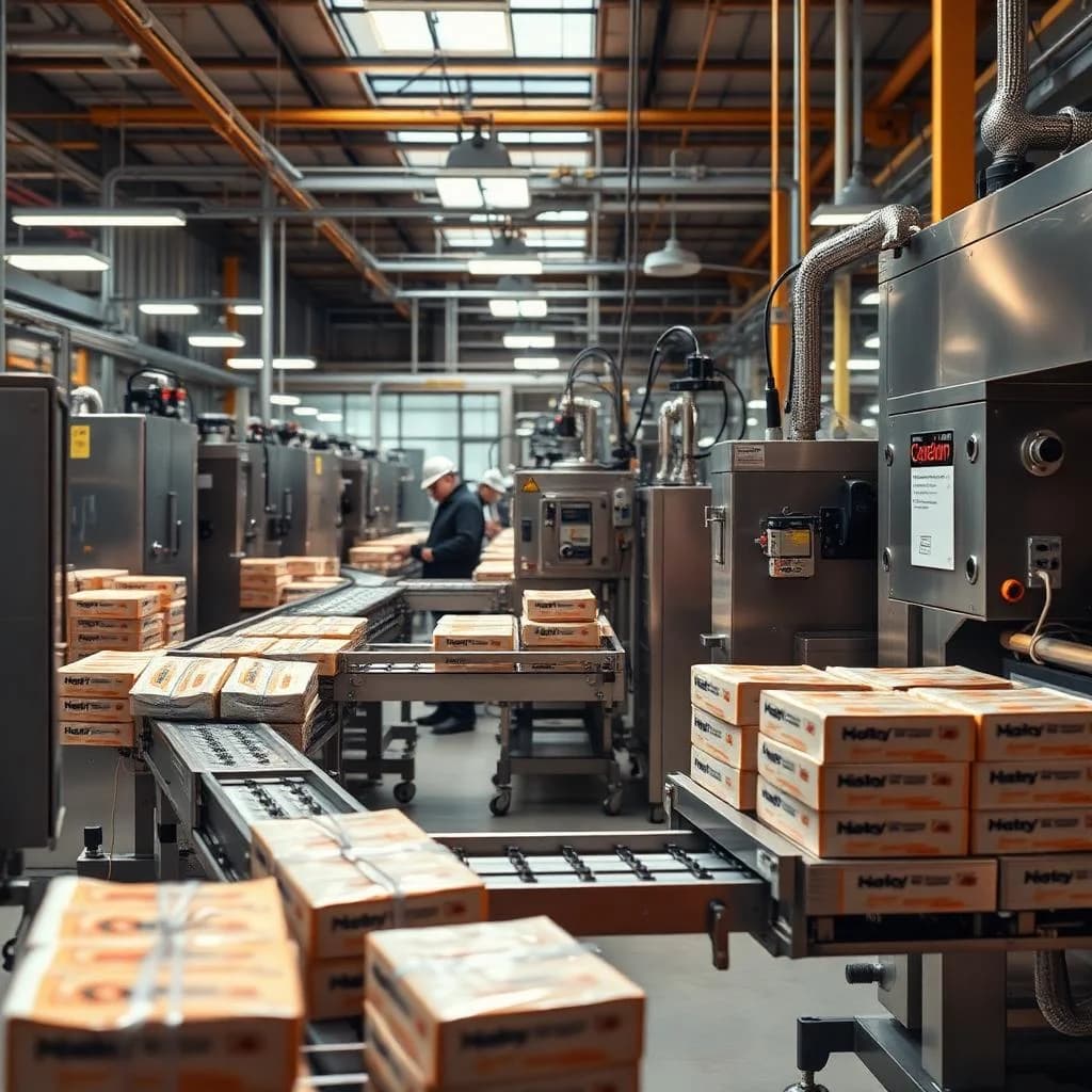 Industrial Manufacturing Background
